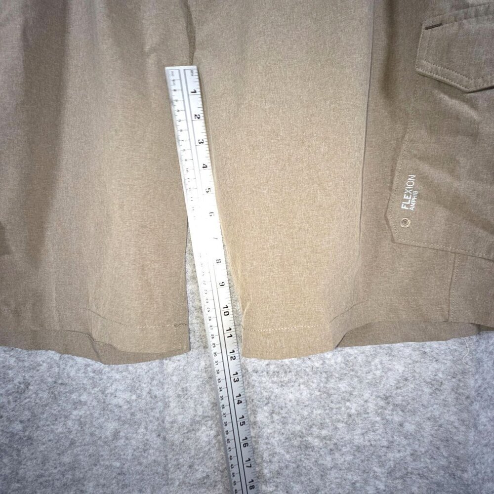 Eddie Bauer Men's Shorts Cargo Short Gray Sz T44 Casual Gorpcore Hiking Outdoor - Picture 5 of 8